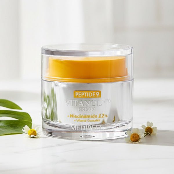 Pretnovecošanās krēms liftingam un ādas toņa izgaismošanai | MEDI - PEEL Peptide 9 Vitanol PRO Cream - KOORE