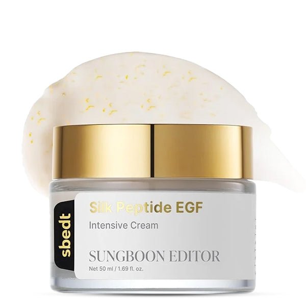 Sungboon Editor Silk Peptide EGF Intensive Cream 50ml iepakojums