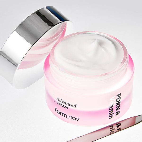 Pretnovecošanās sejas krēms ar PDRN un vitamīniem | Farmstay PDRN & Vitamin Advanced Cream - KOORE