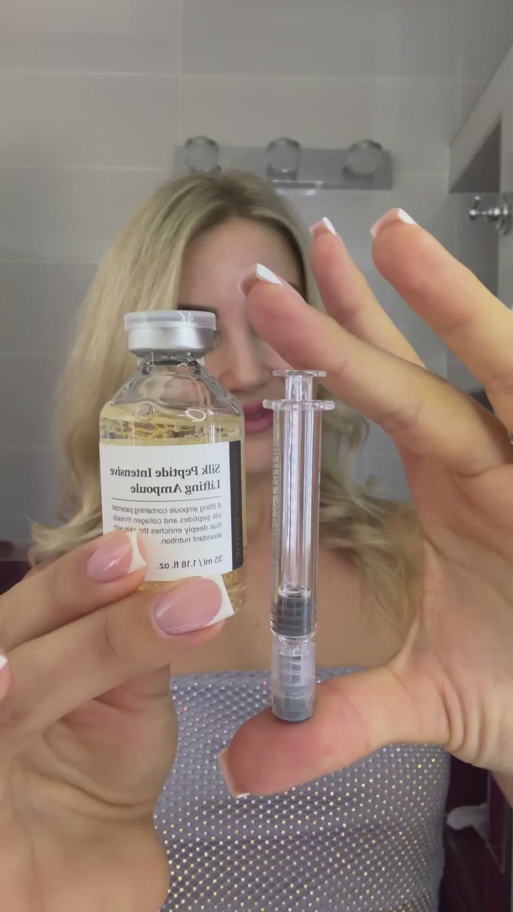 Sungboon Editor Silk Peptide Intensive Lifting Ampoule serums liftingam ar zīda peptīdiem koorecosmetics