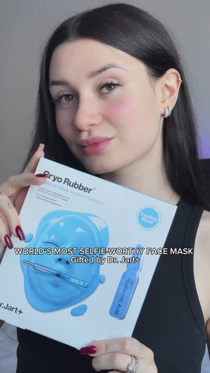 Mitrinoša 2 soļu gumijas sejas maska | Dr. Jart+ Cryo Rubber with Moisturizing Hyaluronic Acid