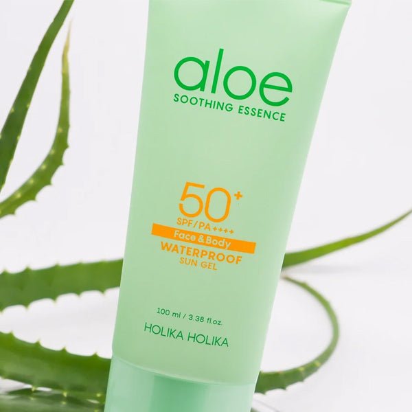 Saules aizsargkrēms ar alveju SPF50+ | Holika Holika Aloe Waterproof Sun Gel - KOORE