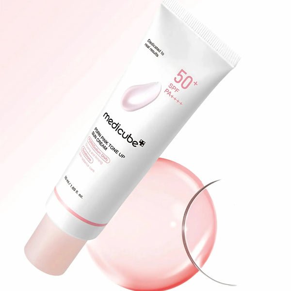 Saules aizsargkrēms ar PDRN un SPF 50+ | Medicube PDRN Pink Tone Up Sun Cream - KOORE