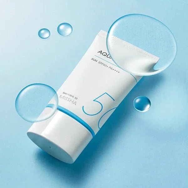 Saules aizsargkrēms ar SPF50+ | Missha All Around Safe Block Aqua Sun Gel - KOORE