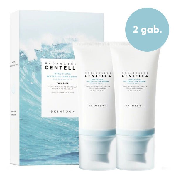 Saules aizsargkrēms ar SPF50+ | skin1004 Madagascar Centella Hyalu - Cica Water - Fit Sun Serum - KOORE