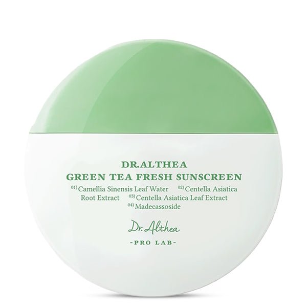 Saules aizsargkrēms ar zaļās tējas ekstraktu | Dr. Althea Green Tea Fresh Sunscreen SPF50+ - KOORE
