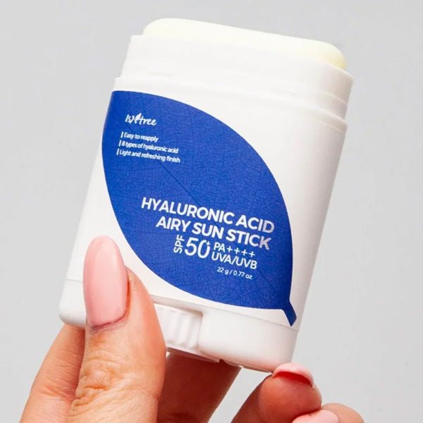 Saules aizsarglīdzeklis - zīmulis ar SPF50+ | Isntree Hyaluronic Acid Airy Sun Stick - KOORE