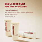 Saules aizsarkgrēms ar keramidiem | K - Secret SEOUL 1988 Sun: Pine Tree+Ceramide SPF50+ - KOORE