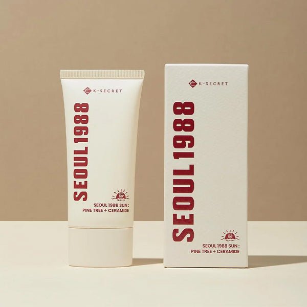 Saules aizsarkgrēms ar keramidiem | K - Secret SEOUL 1988 Sun: Pine Tree+Ceramide SPF50+ - KOORE