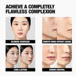 Dekoratīvā kosmētika TFIT Layering Fit Cover kušons ar SPF50+ saules aizsardzību
