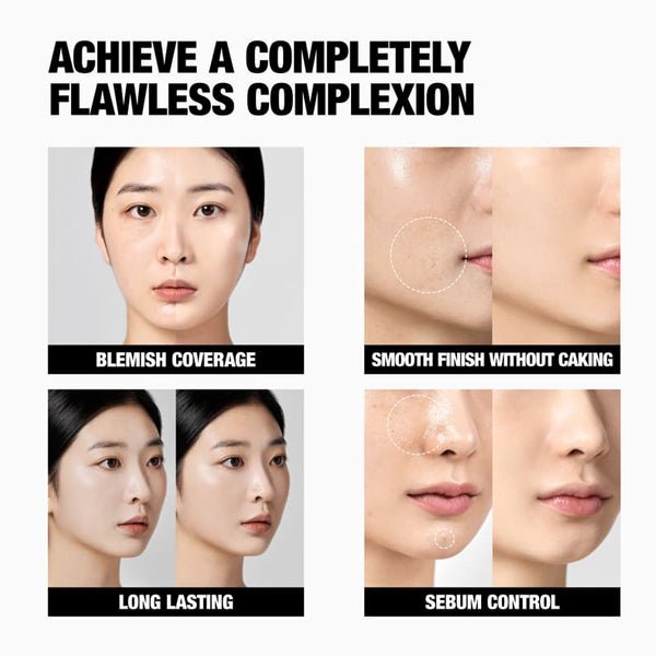 Dekoratīvā kosmētika TFIT Layering Fit Cover kušons ar SPF50+ saules aizsardzību