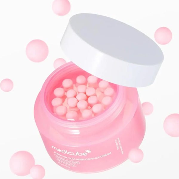 Sejas krēms ar kolagēnu un PDRN | Medicube PDRN Pink Collagen Capsule Cream - KOORE