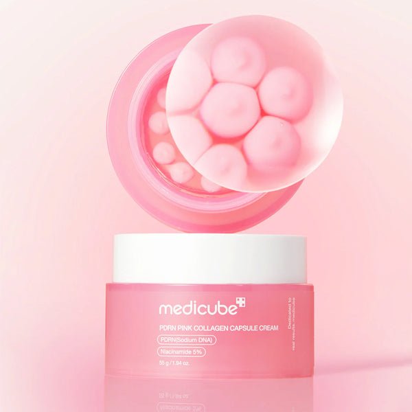 Sejas krēms ar kolagēnu un PDRN | Medicube PDRN Pink Collagen Capsule Cream - KOORE