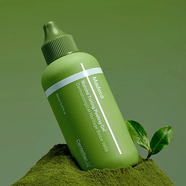 Sejas pīlinga gēls ar mača tēju un Centellu | Centellian24 Madeca Matcha Toning Peeling Gel - KOORE