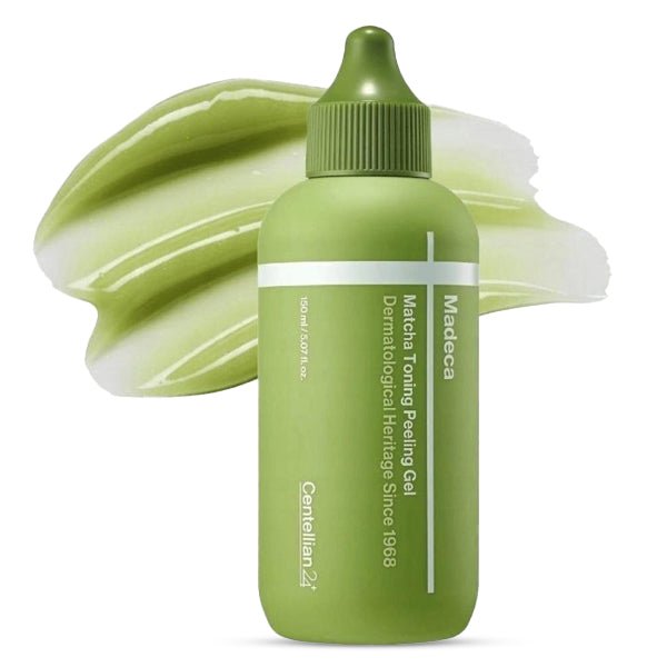 Sejas pīlinga gēls ar mača tēju un Centellu | Centellian24 Madeca Matcha Toning Peeling Gel - KOORE