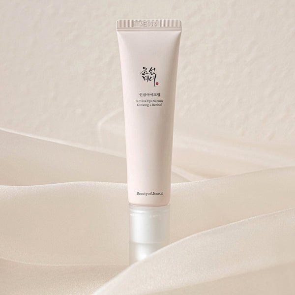 Serums ādai ap acīm ar retinalu un žeņšeņu | Beauty of Joseon Revive Eye Serum: Ginseng + Retinal - KOORE