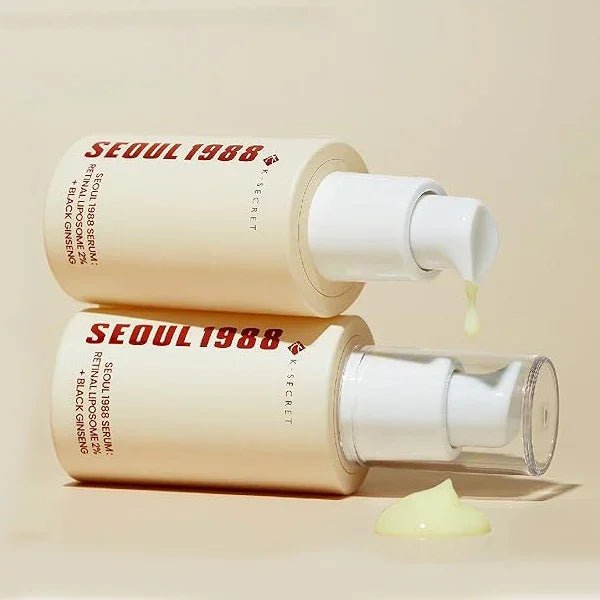 Serums ar melno žeņšeņu un retinalu | K - Secret SEOUL 1988 Serum : 2% Retinal Liposome - KOORE
