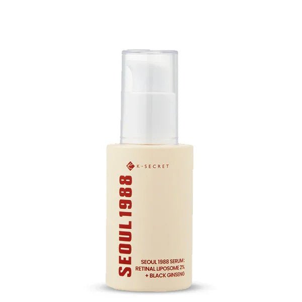 Serums ar melno žeņšeņu un retinalu | K - Secret SEOUL 1988 Serum : 2% Retinal Liposome - KOORE