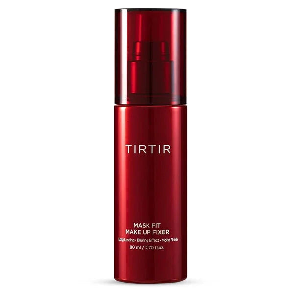 TIRTIR Mask Fit Make Up Fixer in red bottle, Korean makeup setting spray, 80ml