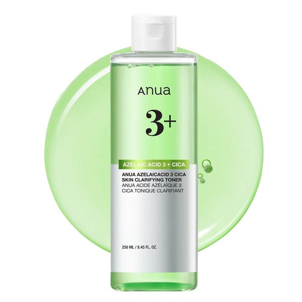 Toneris ar azelaīnskābi | Anua Azelaic Acid 3 Cica Skin Clarifying Toner - KOORE