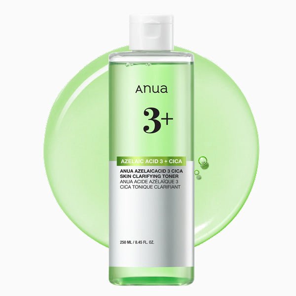Toneris ar azelaīnskābi | Anua Azelaic Acid 3 Cica Skin Clarifying Toner - KOORE
