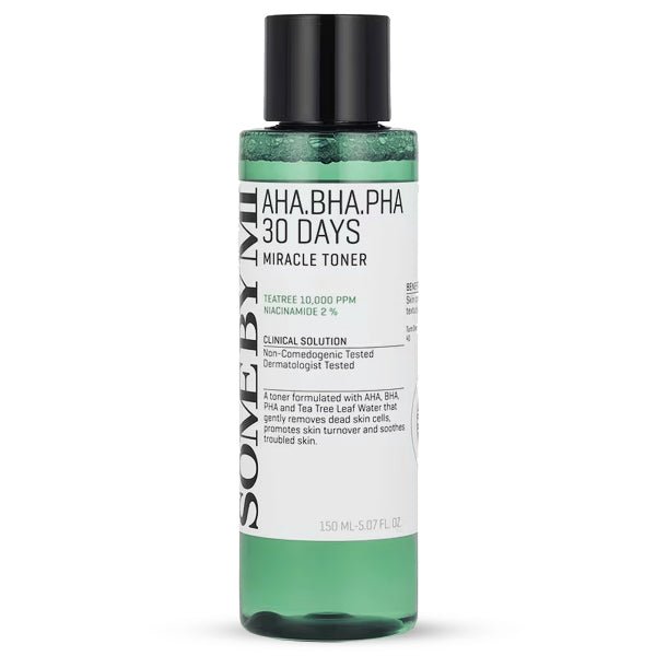 Toneris problemātiskai ādai | Some By Mi AHA, BHA, PHA 30 Days Miracle Toner - KOORE