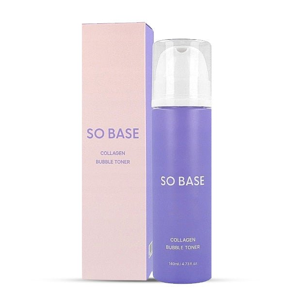 Toneris putu formā ar kolagēnu un peptīdiem | SO BASE Collagen Bubble Toner - KOORE