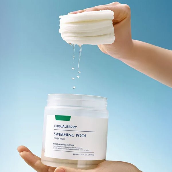 Tonizējoši vates spilventiņi | EQQUALBERRY Swimming Pool Toner Pads - KOORE