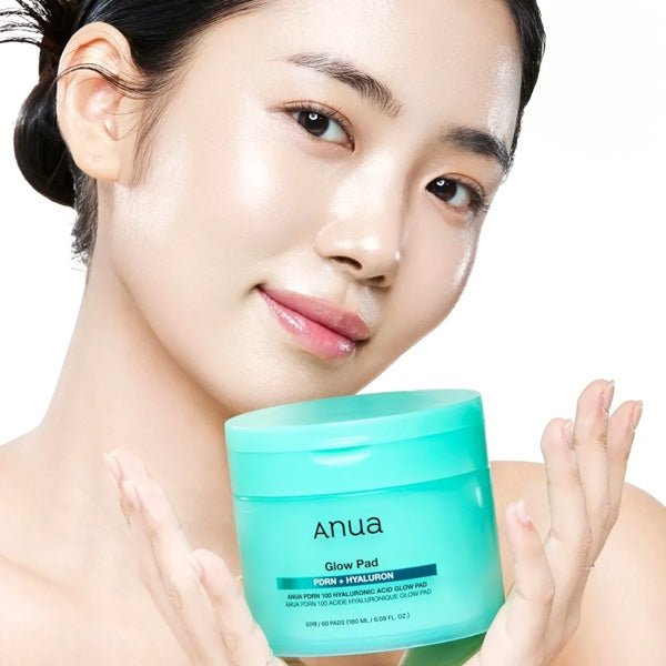 Vates diski ar hialuronskābi un PDRN ādas mirdzumam | Anua PDRN Hyaluronic Acid Glow Pad - KOORE