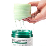 Vates diski ar skābēm problemātiskai ādai | Some By Mi AHA BHA PHA 30 Days Miracle Truecica Clear Pad - KOORE