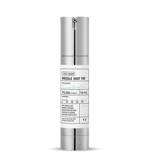 VT Cosmetics Reedle Shot 100 mikroadatu serums – maigs ādas atjaunošanas serums no Korejas